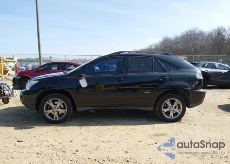 2007 Lexus Rx 400H z USA, uszkodzony, nr VIN JTJHW31U772013232